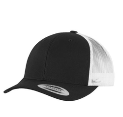 Černá kšiltovka snapback trucker